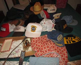 Tons of vintage trucker hats
