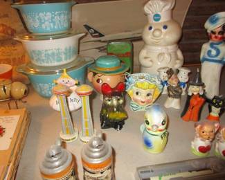 Pyrex , World's Fair, Holt Howard, Chalkware....