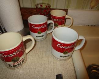 Vintage Campbells soup mugs