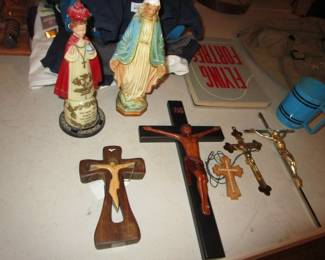 Some Religious vintage items