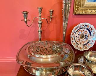 A fantastic collection of silver for your holiday and everyday entertaining.
