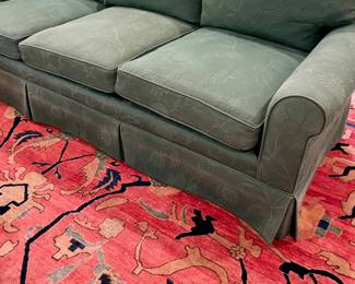 One of a pair of sofas 