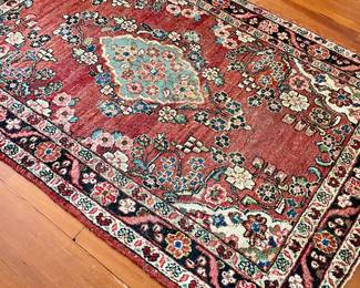 Beautiful rugs, this one has a little damage in one corner