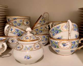 Beautiful Schuman "Forget Me Not" by Schumann-Bavaria.  There is a huge set for dinner and luncheons. 