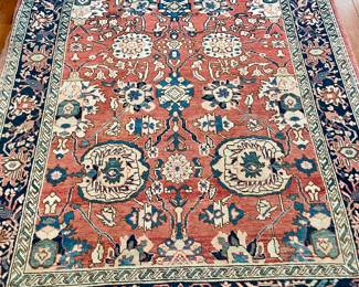 Pakistani Rug, 4th quarter 20th century Measurements: 9'2" L x 6' W