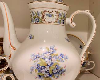 Beautiful Schuman "Forget Me Not" by Schumann-Bavaria.  There is a huge set for dinner and luncheons. 