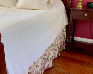 Very nice bedroom furniture, King bed and side tables, we do have steps for the bed