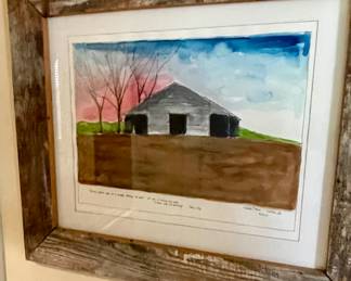 James Dean artist from Royston GA folk art