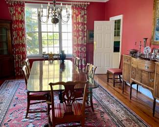 Dining room ready for your holiday gatherings! 