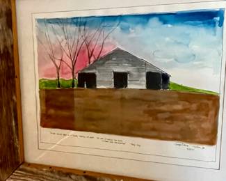 James Dean artist from Royston GA folk art