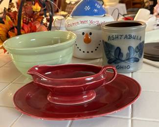 Ashtabula Ohio and other pottery