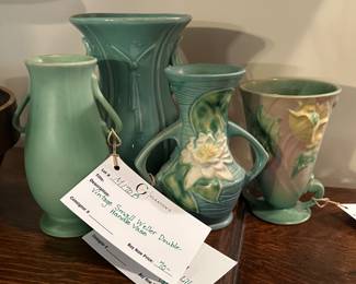 McCoy, Weller and Roseville Pottery