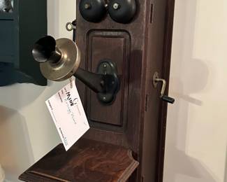 Antique and Vintage telephones and parts