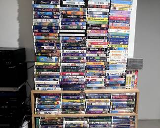 VHS tapes, there are some Black Diamond Disney Tapes. 