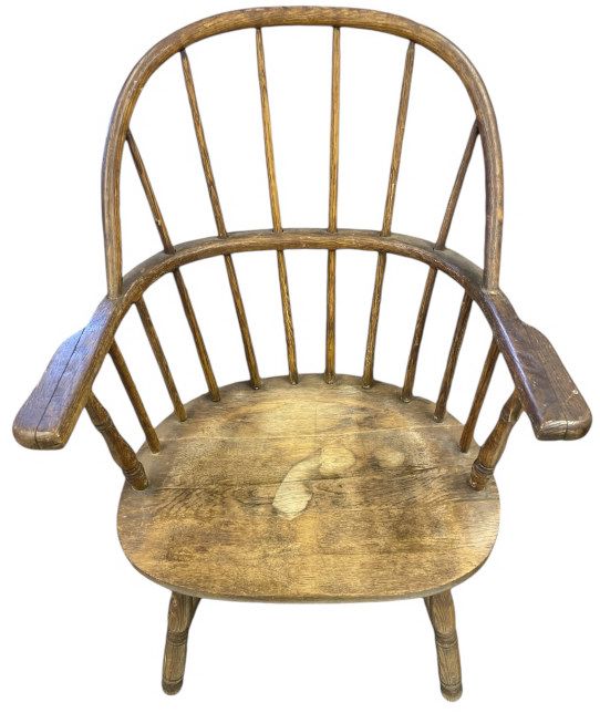 Antique Windsor Wooden Dining Chair
