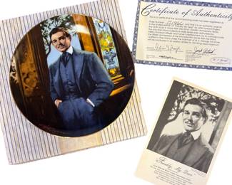 Frankly, My Dear Gone With The Wind Plate 