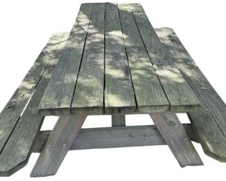 Wood Picnic Table 