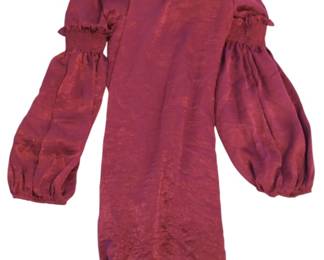 Maroon Everly Peasant Top 