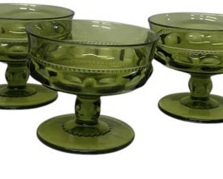 Green Indiana Glassware 