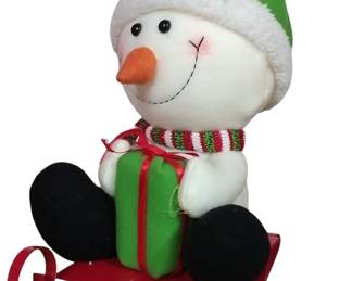 Christmas Sled Rider Plush 