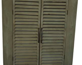 Brentwood Rustic Shuttered Mirror 