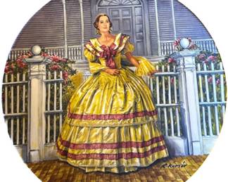 Melanie Gone With The Wind Plate 