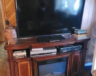 Electric Fireplace Console