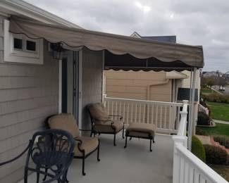 Large fixed awning