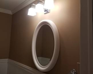 Bath mirror & lights