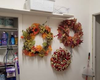 Seasonal wreathes