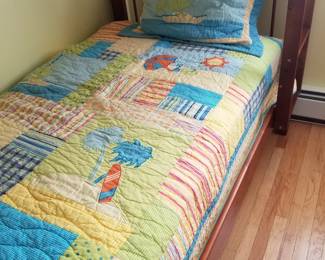 Twin comforter & sham sets - four available