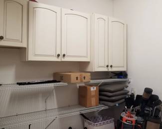 Garage cabinets