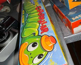 Creeping Caterpillar toy in original box