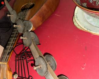 musical instruments relegated to the basement, coming out into the light of day!
