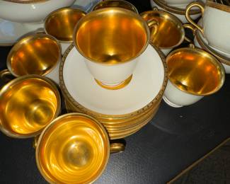 Black Knight Demitasse Tea set
