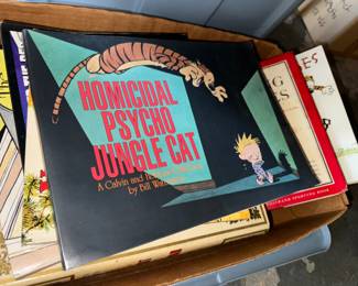Homicidal Psycho Jungle Cat. Calvin and Hobbs