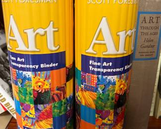 Art educational binders