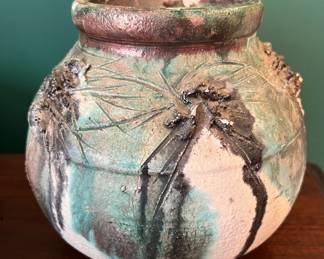 Handmade pottery bowl