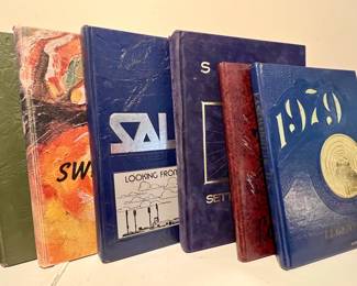 Vintage yearbooks