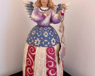 Jim Shore Heartwood Creek "I Pledge of Allegiance" figurine