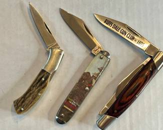Vintage pocket knives