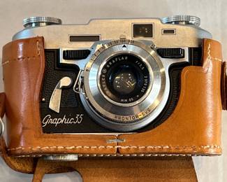 Graflex Graphic 35 film camera