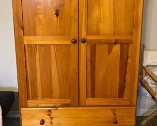 Pine wardrobe