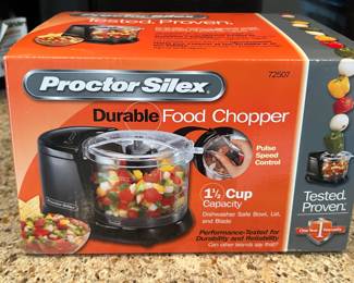Proctor Silex food chopper (new)