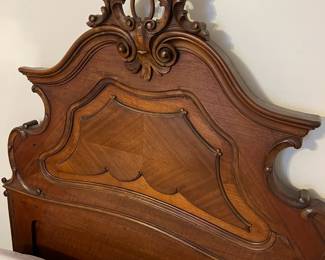 Antique twin headboard (1 of 2)