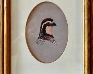 Framed print numbered and signed by John Lee (#436/850)