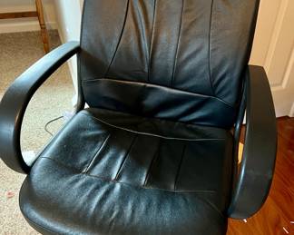Leather office chair