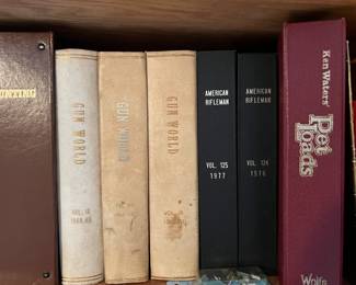 Gun and hunting related books