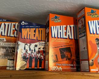 Collectible Wheaties boxes
