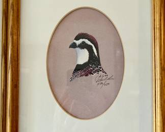 Framed print numbered and signed by John Lee (#436/850)